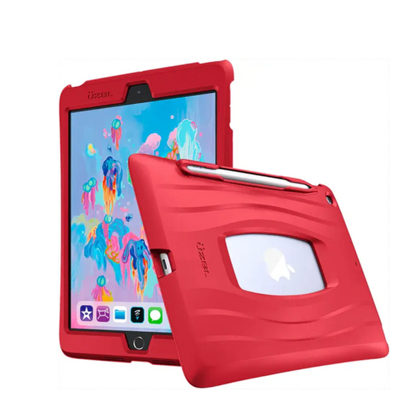 UZBL AirWave 7th/8th Gen iPad 10.2 — Red