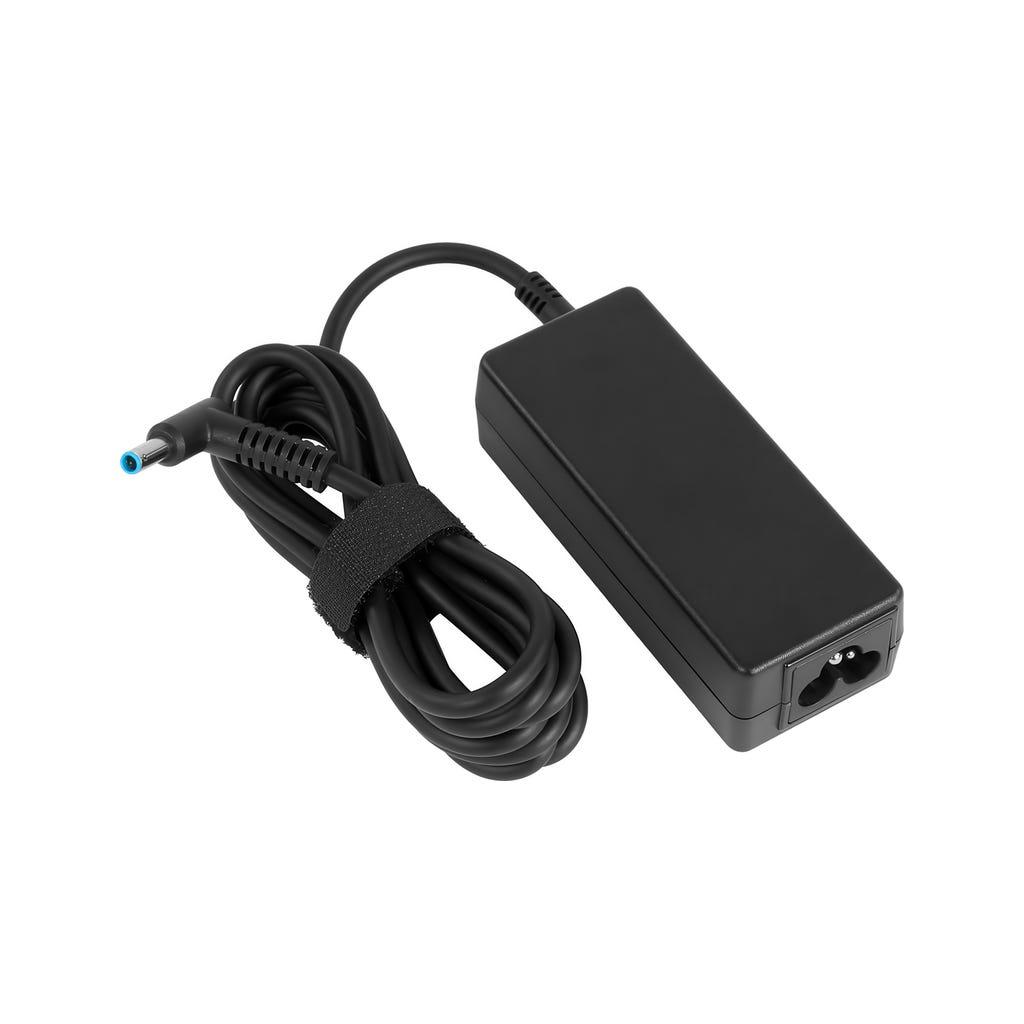 A/C Adapter - HP 45W Right Angle Barrel (Blue Tip)