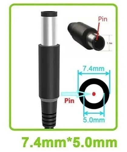 A/C Adapter - HP 65W 7.4mm Barrel w/ US Plug (OEM) (Used)